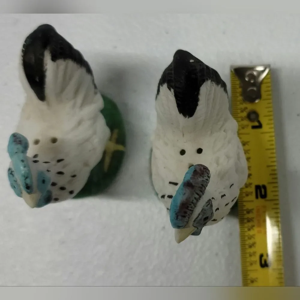 Vintage Porcelain Chicken Salt And Pepper Set Japan Very Old